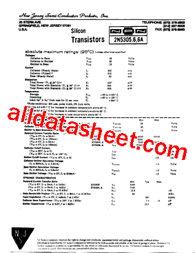 2N5306A型号图片