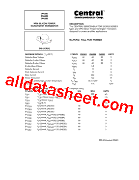 2N6383型号图片