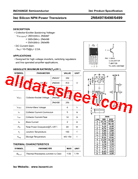 2N6498型号图片