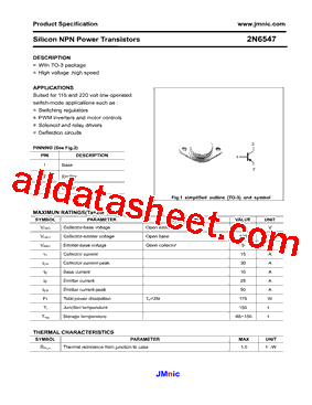 2N6547型号图片