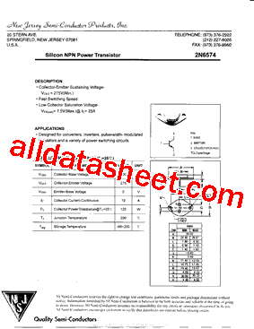 2N6574型号图片