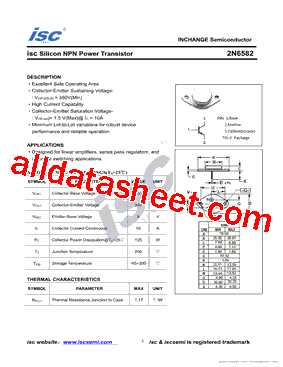 2N6582型号图片