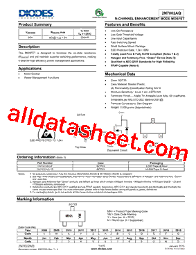 2N7002AQ型号图片