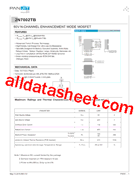 2N7002TB型号图片