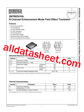 2N7002VA型号图片