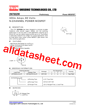2N7002WL-AL3-R型号图片