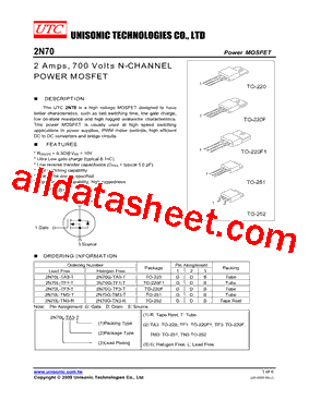 2N70L-TN3-R型号图片