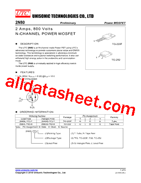 2N80L-TN3-R型号图片
