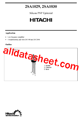 2SA1030型号图片