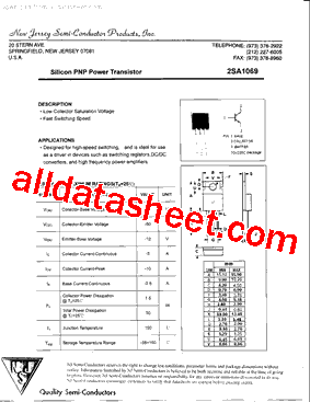 2SA1069型号图片