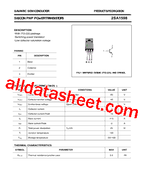 2SA1598型号图片