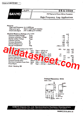 2SA1669型号图片