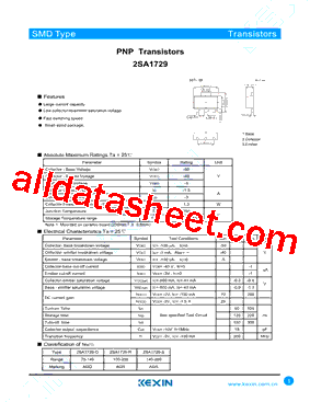 2SA1729-R型号图片