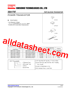 2SA1797G-X-AB3-R型号图片