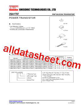 2SA1797L-X-AA3-R型号图片