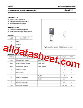 2SA1837(F,M)型号图片