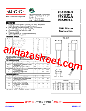 2SA1980-Y型号图片