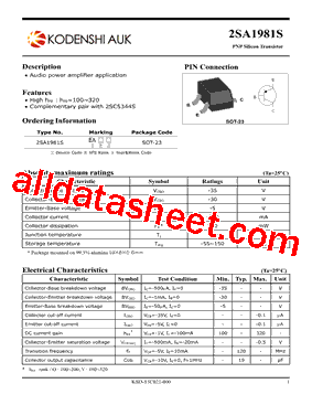 2SA1981S型号图片