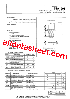 2SA1998型号图片