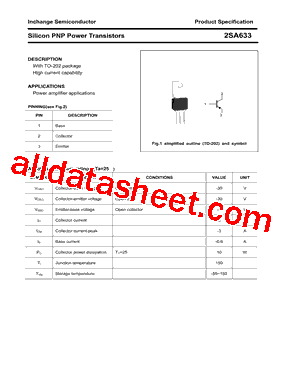 2SA633型号图片