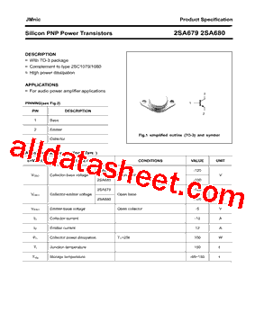 2SA679型号图片