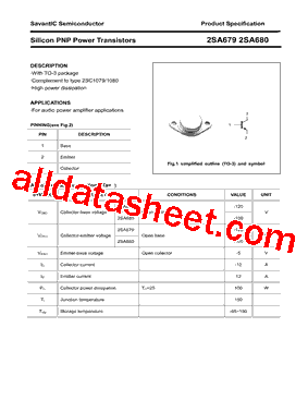 2SA680型号图片