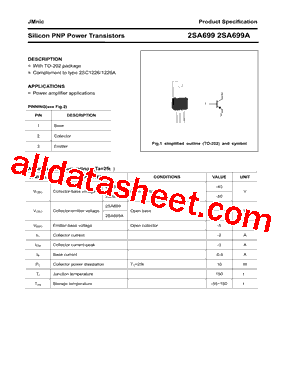 2SA699型号图片
