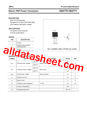 2SA770_15型号图片