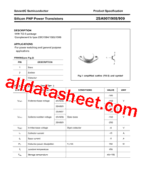 2SA907型号图片