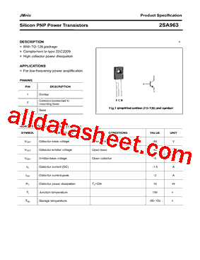 2SA963型号图片
