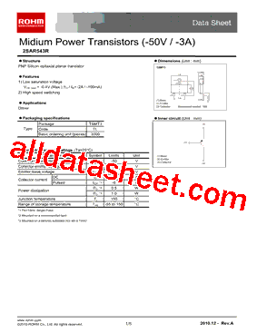 2SAR543R型号图片