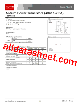 2SAR544D型号图片