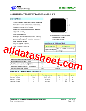 2SB023040MLJY型号图片