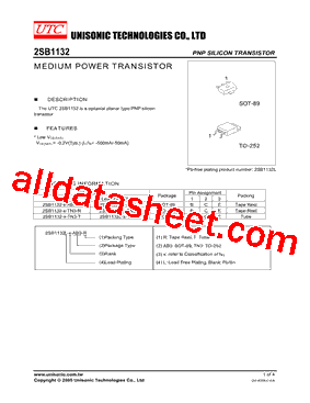 2SB1132-P-AB3-R型号图片