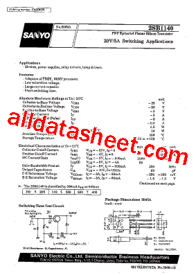 2SB1140型号图片