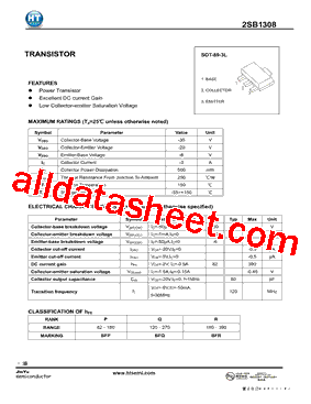 2SB1308T100R型号图片
