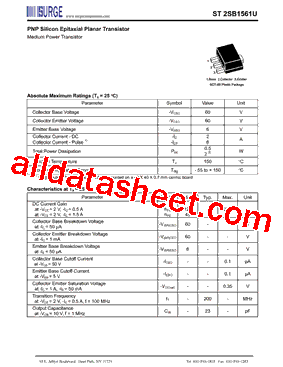 2SB1561U型号图片