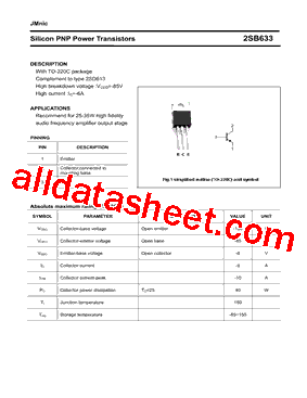 2SB633_15型号图片