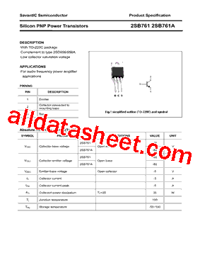 2SB761型号图片