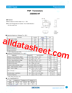 2SB806-Q-HF型号图片