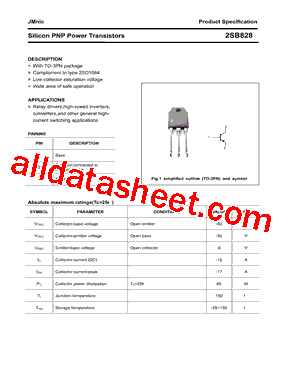 2SB828_2014型号图片