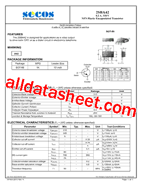 2SBA42_15型号图片
