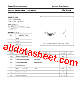 2SC1295型号图片