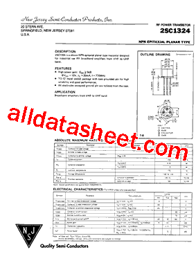2SC1324型号图片