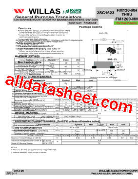 2SC1623XLT1型号图片