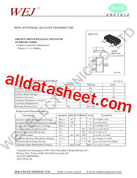 2SC1812型号图片
