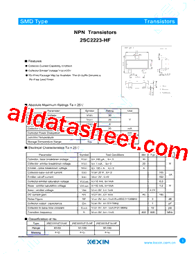 2SC2223-HF-3型号图片