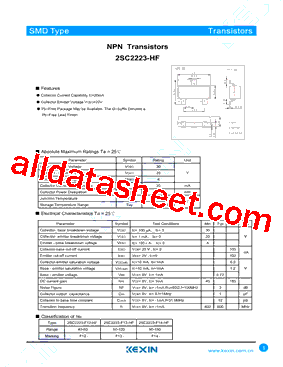 2SC2223-HF型号图片