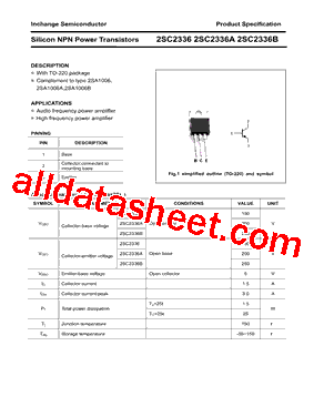 2SC2336A型号图片