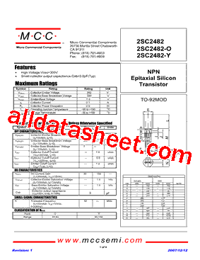 2SC2482型号图片